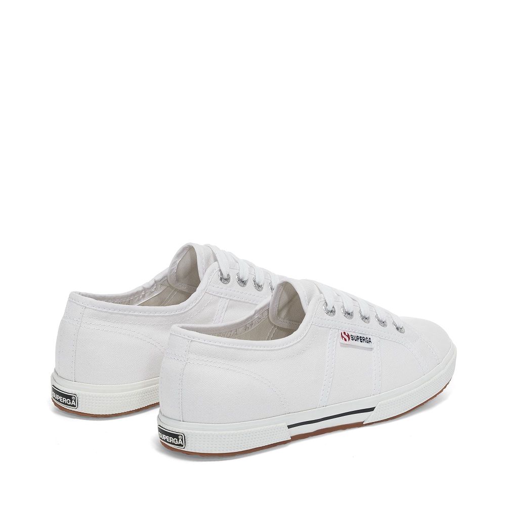 Superga 2950 Cotu White Low Top Sneakers - Women's Sneakers USA | US6462737